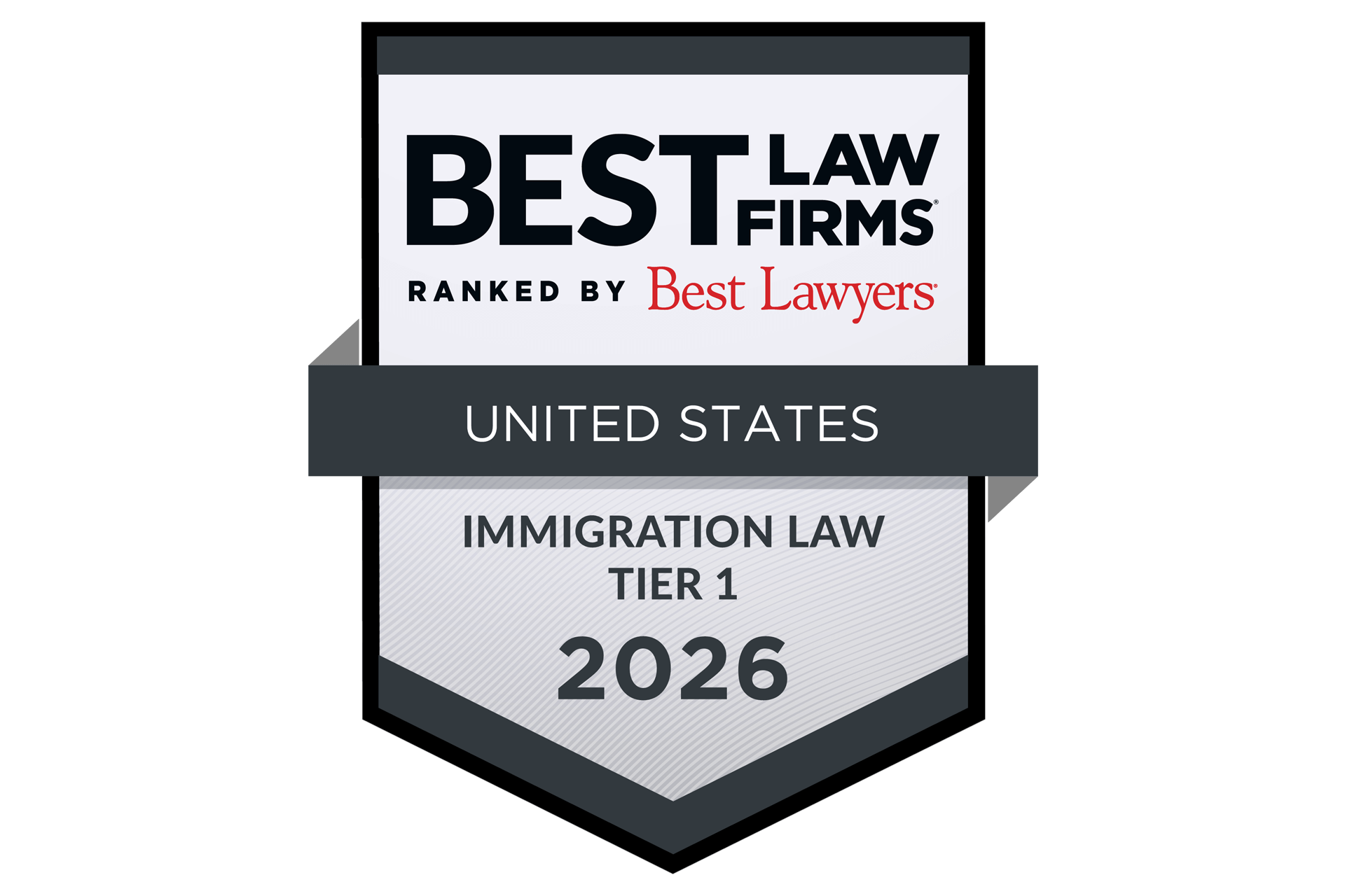 Best Law Firms 2026, Immigraton Tier 1, Ranked by Best Lawyers